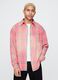 Orange and pink checked cotton Gap shirt_0
