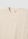 Beige pure cotton vest_5