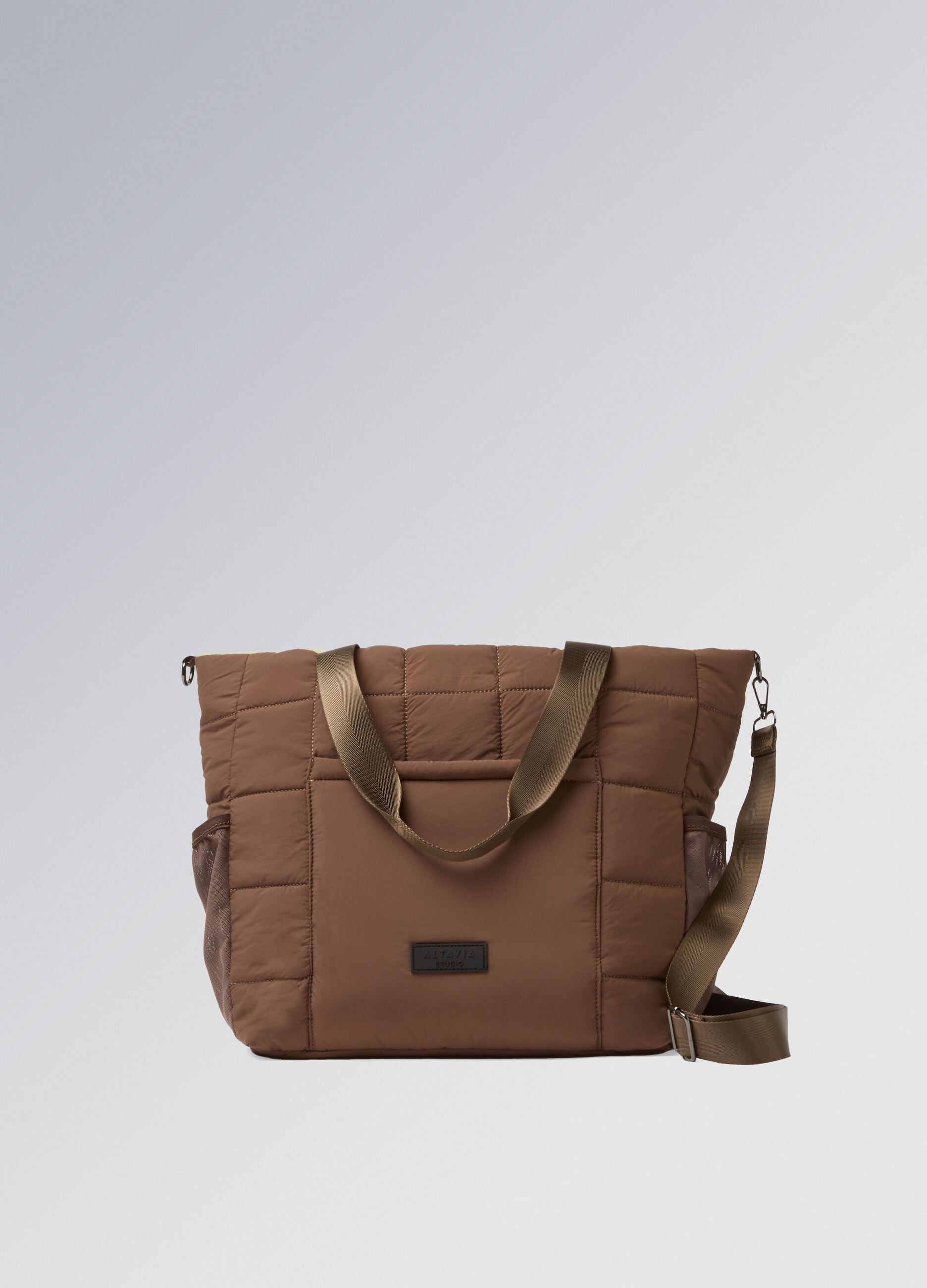 ALTAVIA STUDIO Quilted Shopper Bag