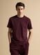 Red breathable, quick-dry cotton-blend T-shirt_0
