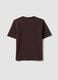 The Iconic Tee relaxed-fit brown pure cotton short-sleeve T-shirt_5