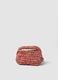 Multicolour woven cotton-blend pouch_0