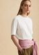 White pure cotton T-shirt_0