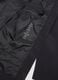 Black water-repellent hooded jacket with zip, regular fit ALTAVIA STUDIO_7