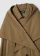 Brown pure cotton raincoat_6