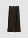 Grey wide-leg trousers in stretch viscose_4