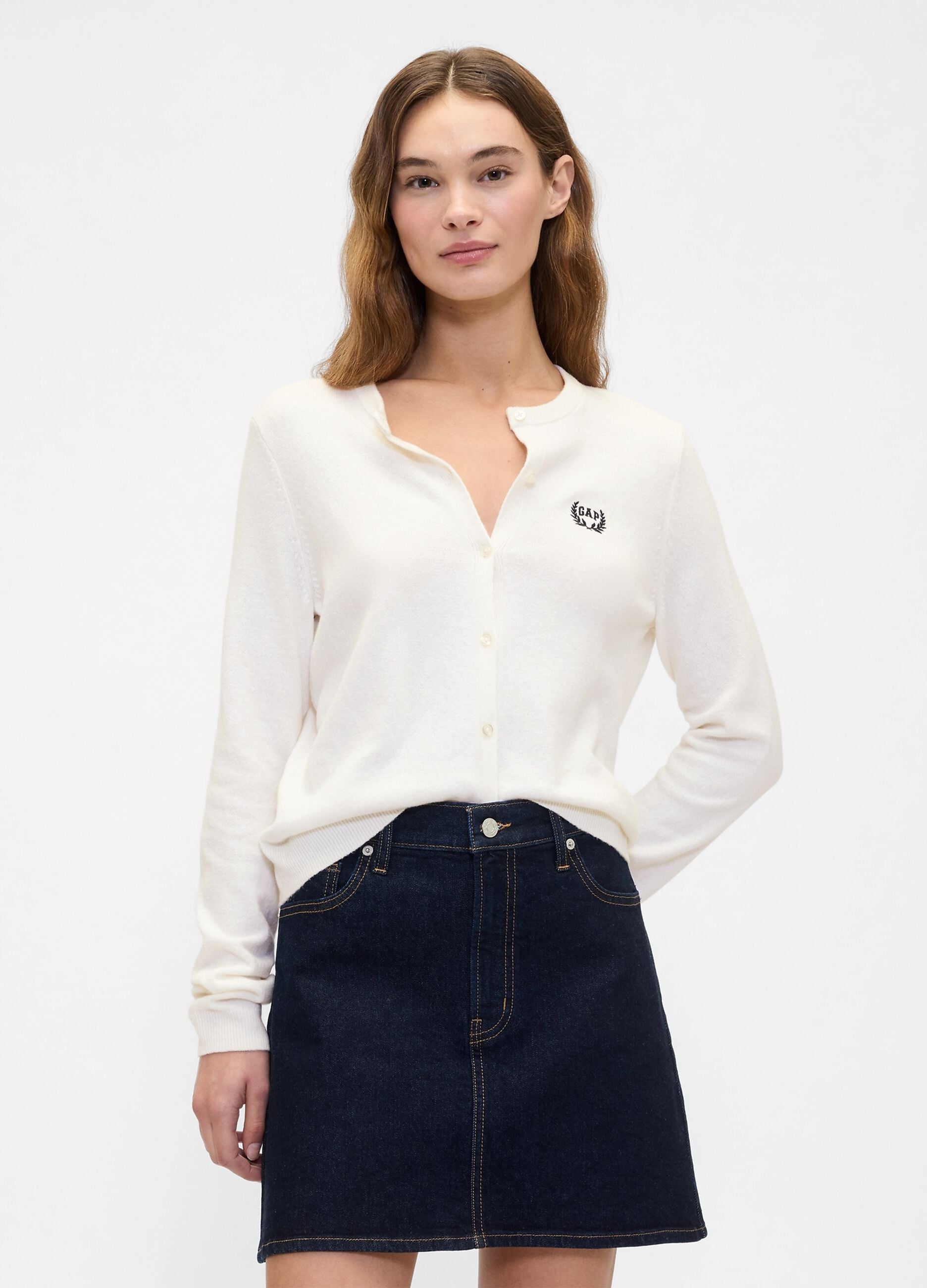 White Cardigan
