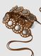 Brown belt with decorative discs and ties_2