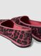 Classic pink Friulane with animal print_2