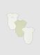 3-pack of multicolour organic cotton baby bodysuits with print_0