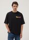 Black pure cotton T-shirt with Dragon Ball Z print_0
