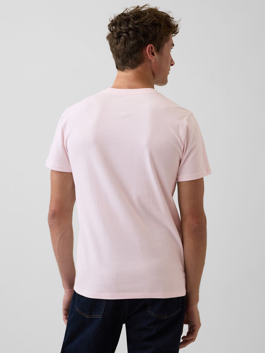 Pure cotton logo short-sleeve T-shirt_1