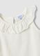 White organic cotton tank top with ruffle trim_3