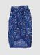 Blue pure cotton printed pareo_1