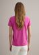 Pink organic cotton polo shirt, regular fit_3