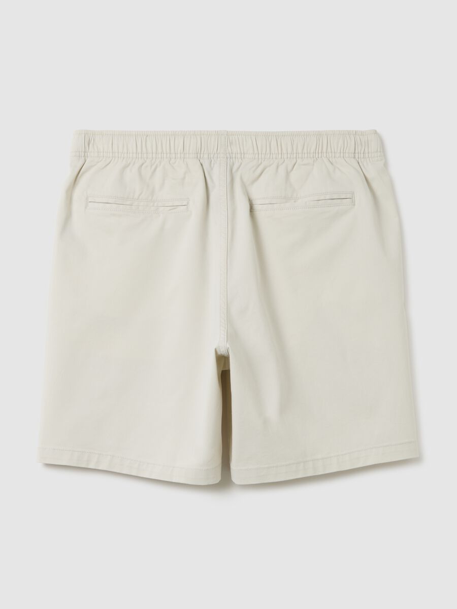 Stretch cotton Bermuda joggers_2