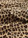 Brown Leopard Cotton Long Sleeve Top_4