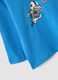 Blue organic cotton T-shirt with puppy print for baby boy_3