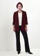 Red regular-fit lined blazer with classic lapels_2