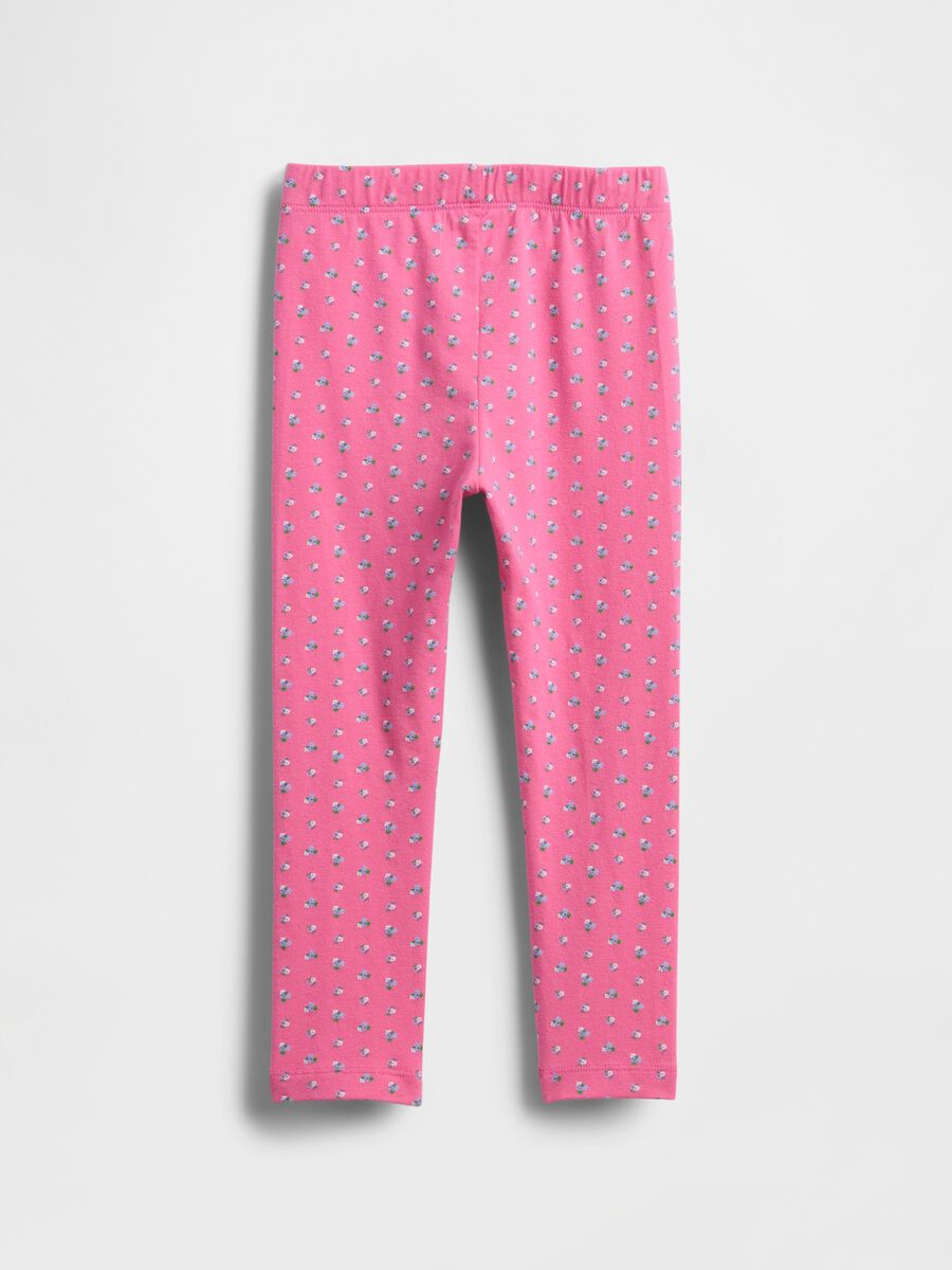 Child's Pink Stretch Leggings_1