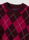 Purple stretch wool crew-neck jumper_1