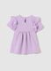 Cotton T-shirt with flounce_1