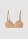 Stretch cotton balconette bra_0