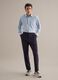 Slim Fit Multicolor Striped Long Sleeve Shirt_2