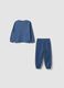 Blue pure cotton oversized jogging set for boys_1