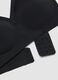 Black stretch-fabric bra with removable cups_5