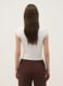 White fitted stretch-cotton T-shirt with print_3