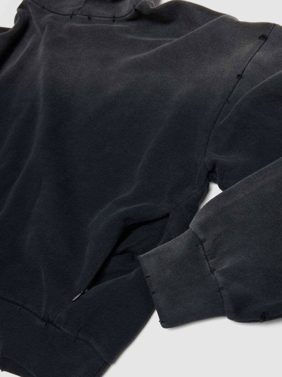 Hoodie Sunfaded Black_2