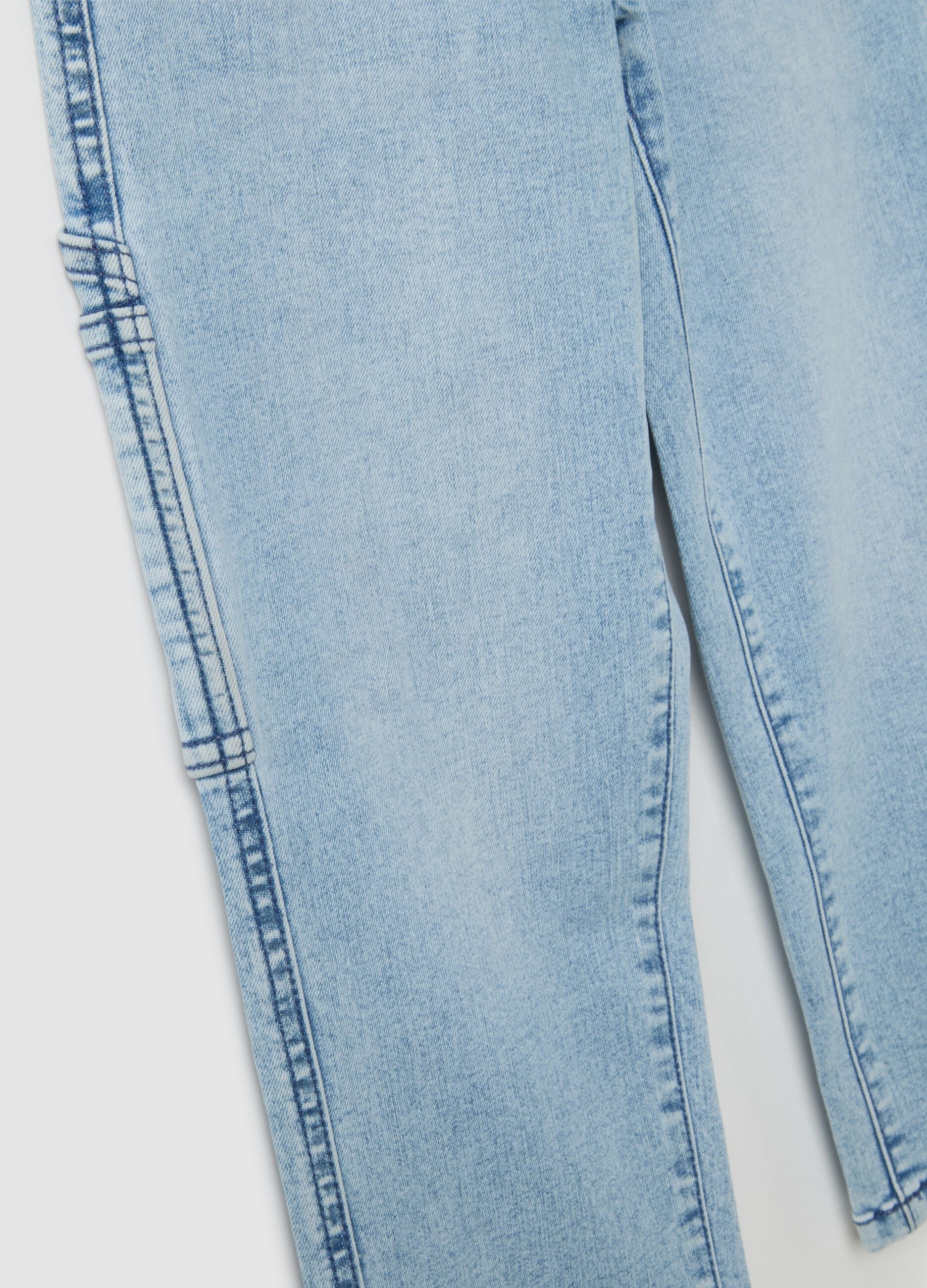 Regular fit blue denim jeans for kids