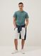 Green pure cotton short sleeve T-shirt, regular fit_1