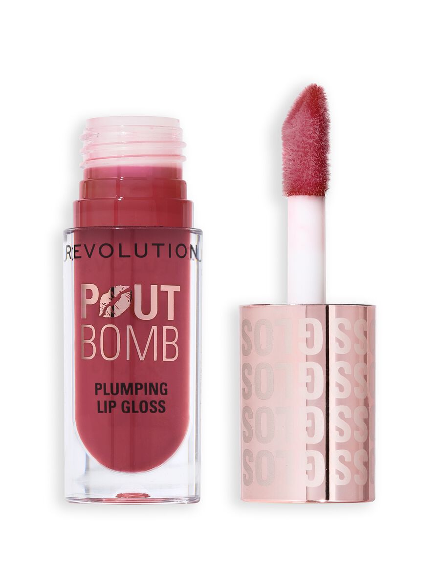 Revolution Pout Bomb Plumping Gloss Wild Mauve Pink_1