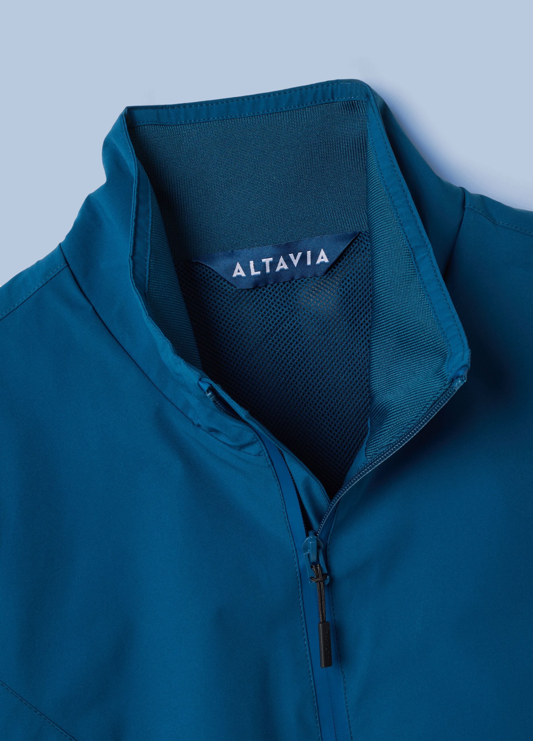 ALTAVIA SAILING blue windproof sports jacket with zip