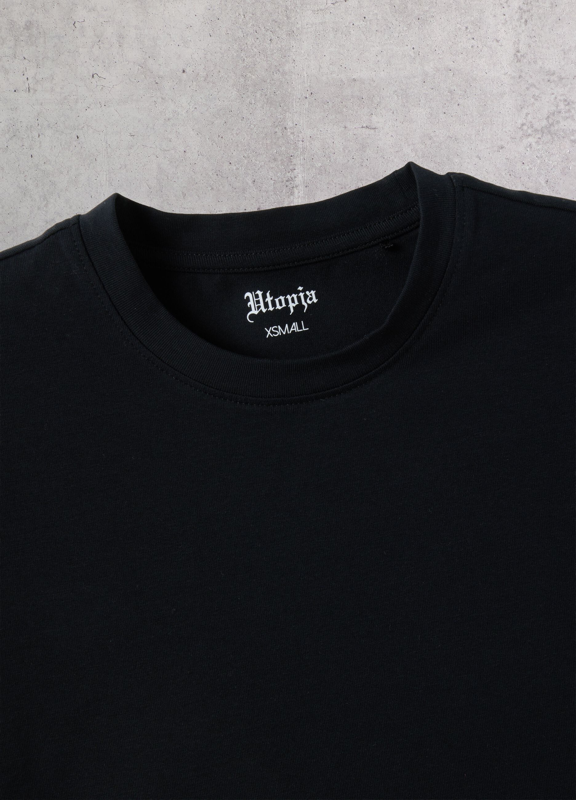Black Crop T-shirt