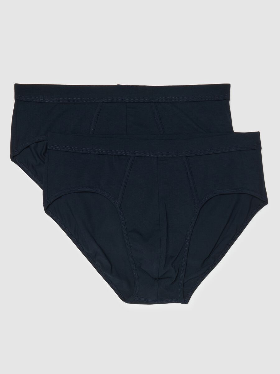 Twin-pack blue slip in stretch cotton regular fit_4