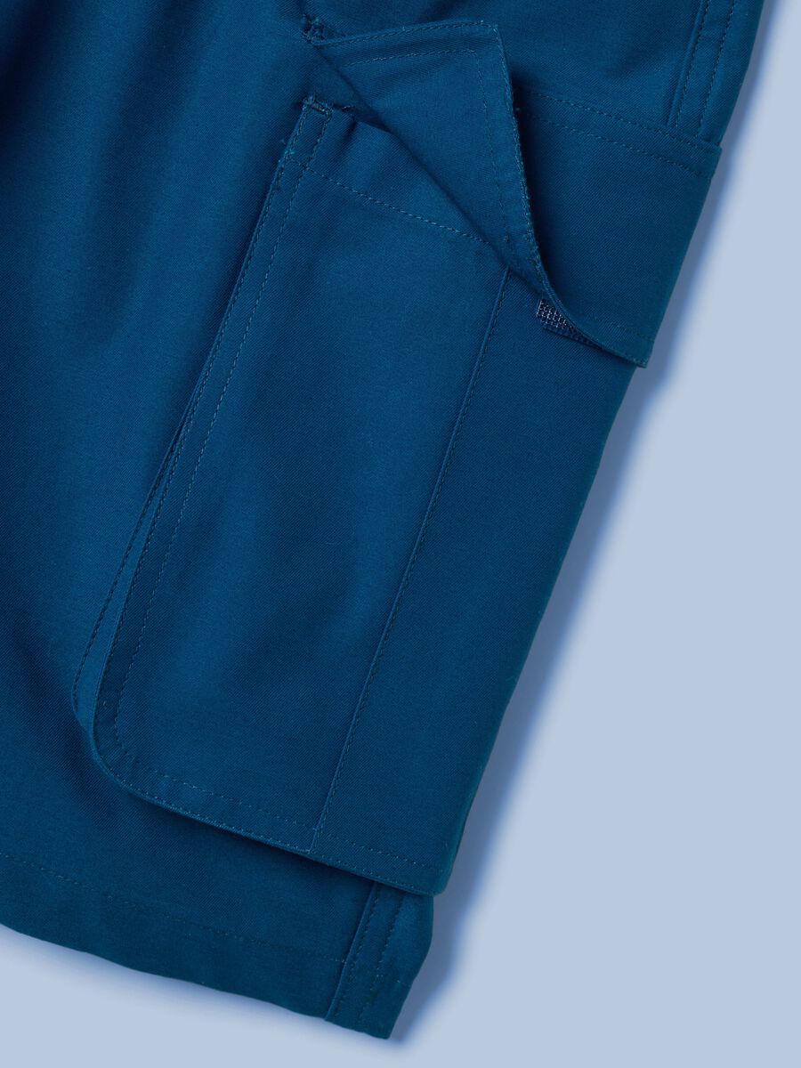 Bermuda cargo blu in puro cotone ALTAVIA SAILING_6