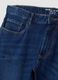 Blue denim jeans in stretch cotton, regular fit_1