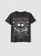 Black pure cotton Nightmare Before Christmas T-shirt_4