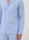 Blue striped organic cotton pyjamas_2