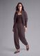 Cropped purple full-zip soft-touch jacket with stand-up collar ALTAVIA STUDIO_3