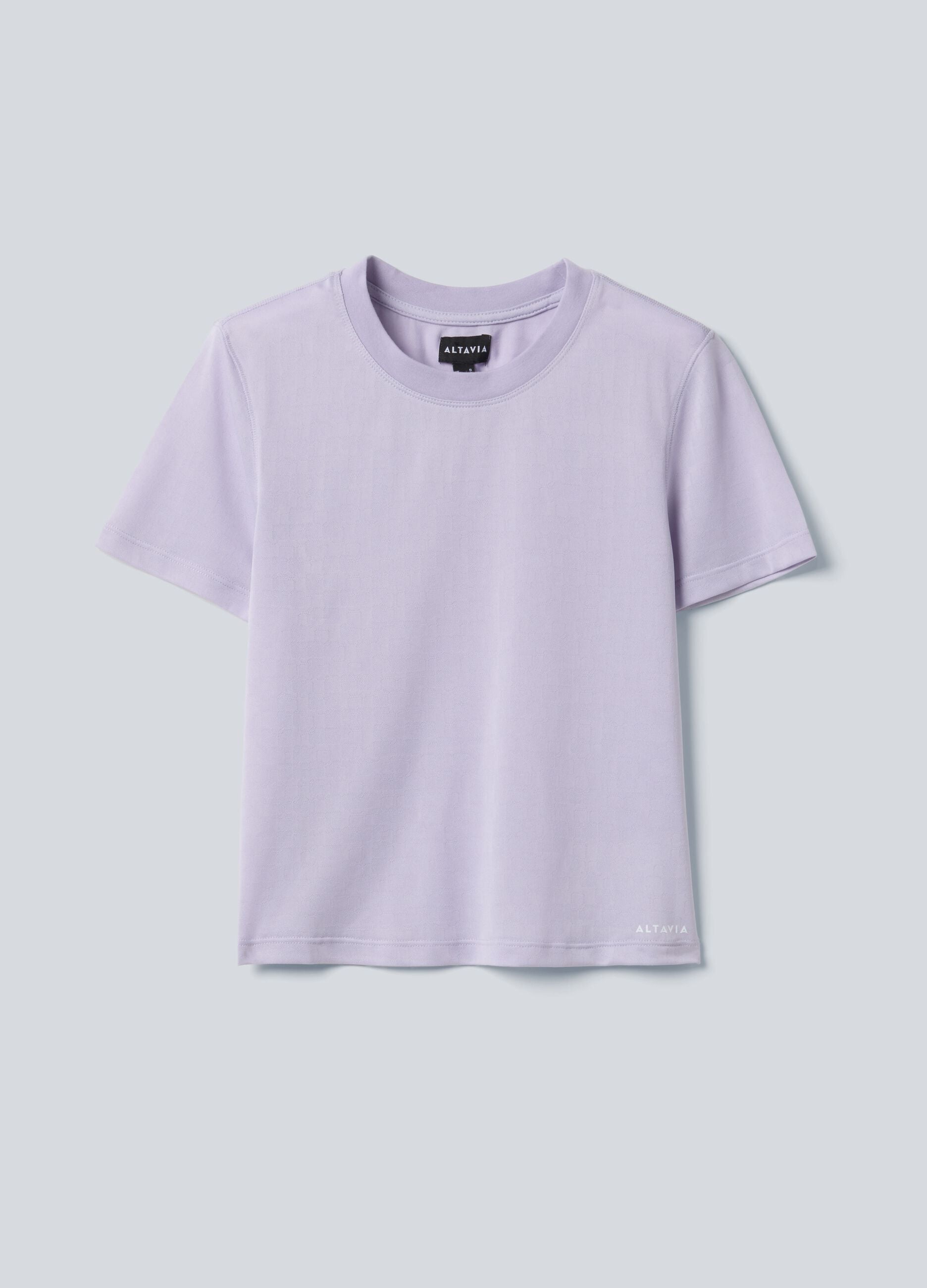 Purple technical sports T-shirt ALTAVIA COURT