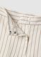 Multicolour Striped Viscose Blend Trousers with Oversized Fit_5