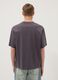 Grey pure cotton T-shirt with chest pocket, regular fit_3