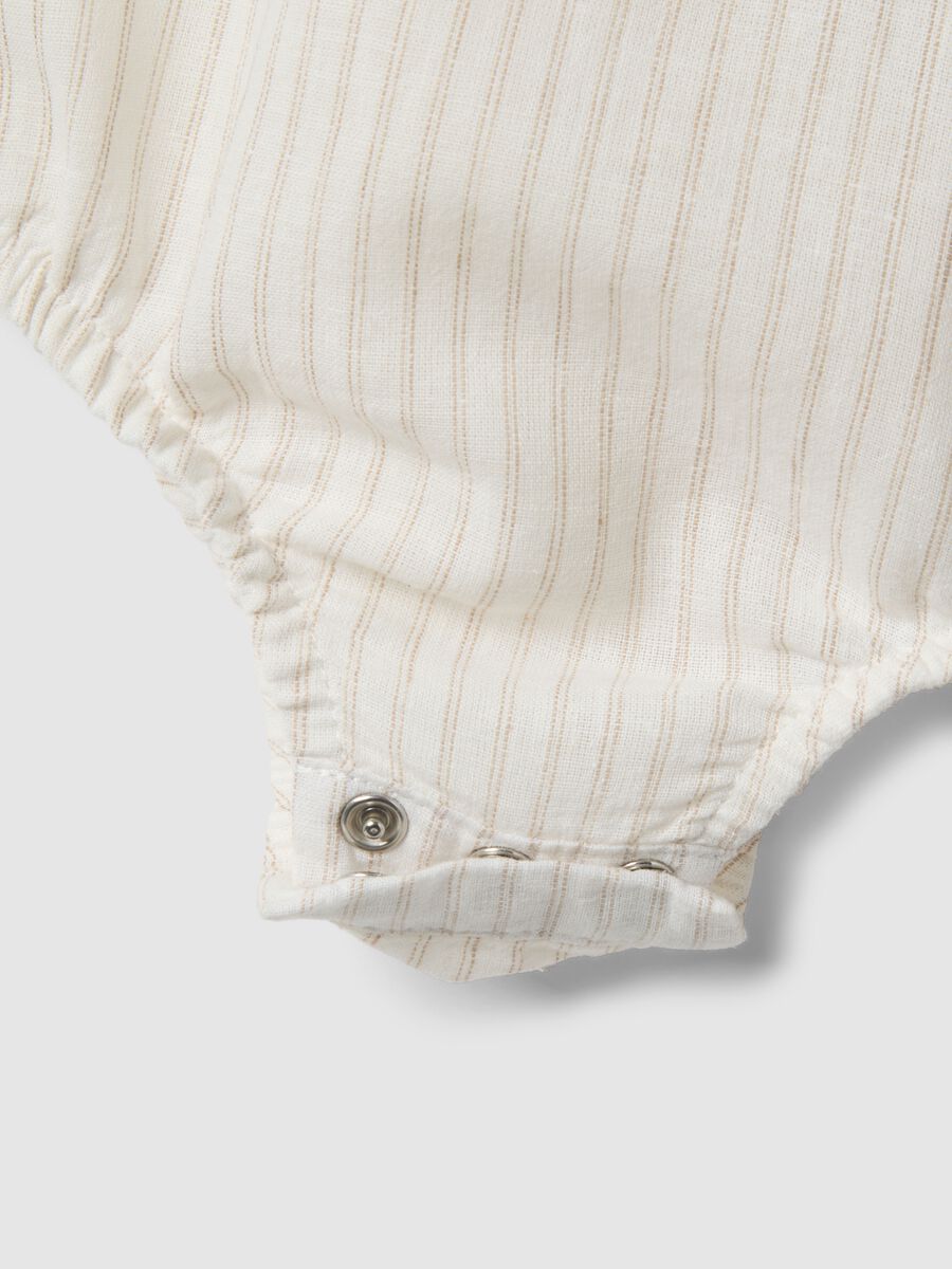 Beige body in linen and cotton blend_2