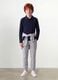 Blue regular-fit polo shirt in organic cotton piqu&eacute; for boys_1
