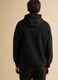 Black full-zip sweatshirt with collar, regular fit_2