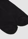 2-pack of black midi socks in stretch cotton_1